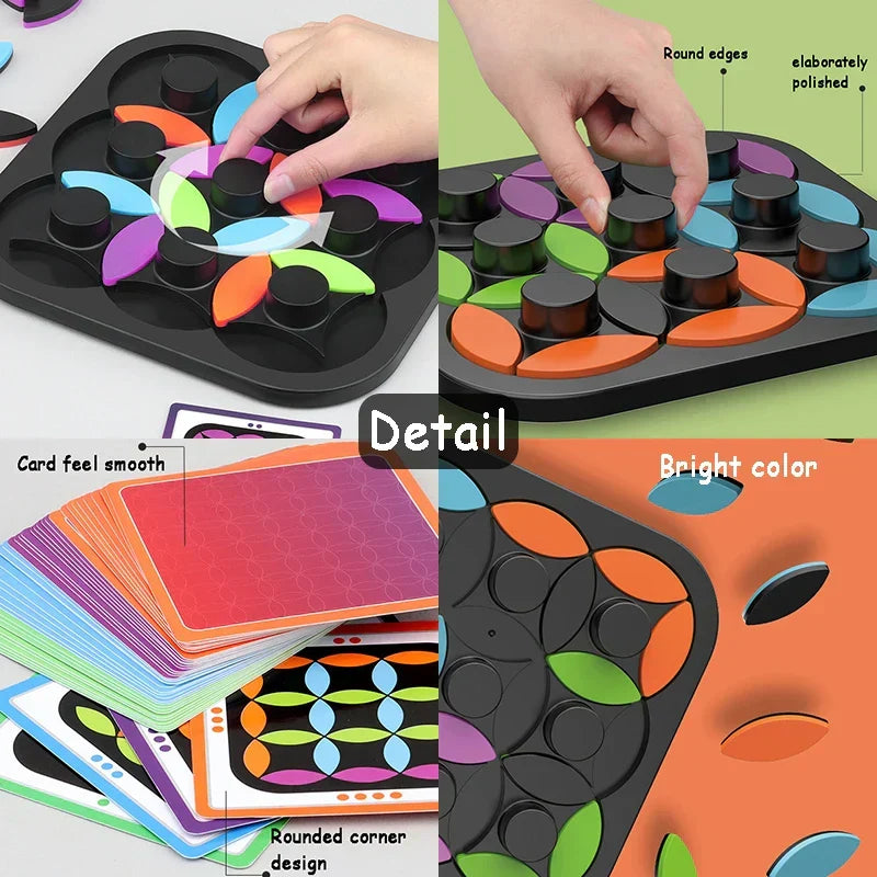 Jeu de société puzzle Tangram créatif pour enfants