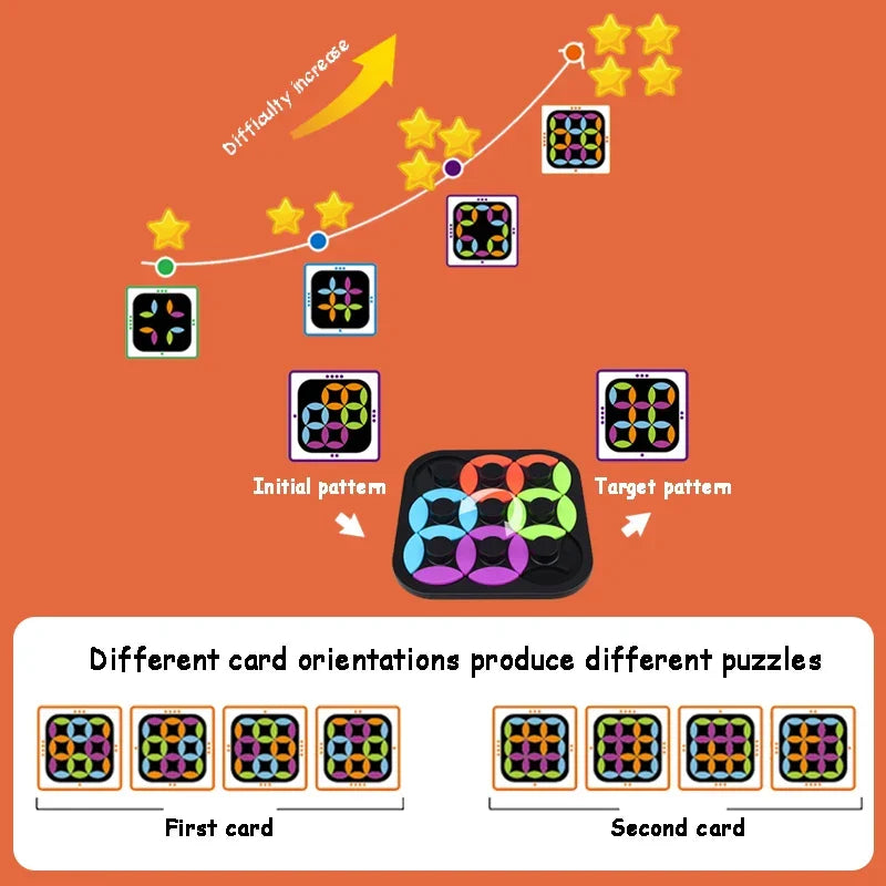 Jeu de société puzzle Tangram créatif pour enfants