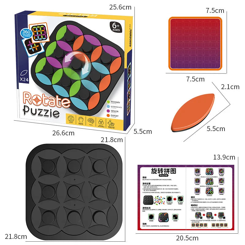 Jeu de société puzzle Tangram créatif pour enfants