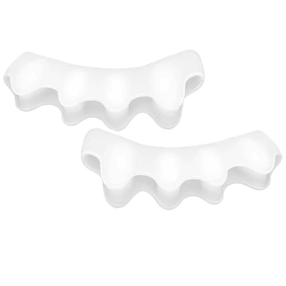 Séparateurs d’orteils en silicone pour soulager l’hallux valgus et les soins quotidiens des pieds