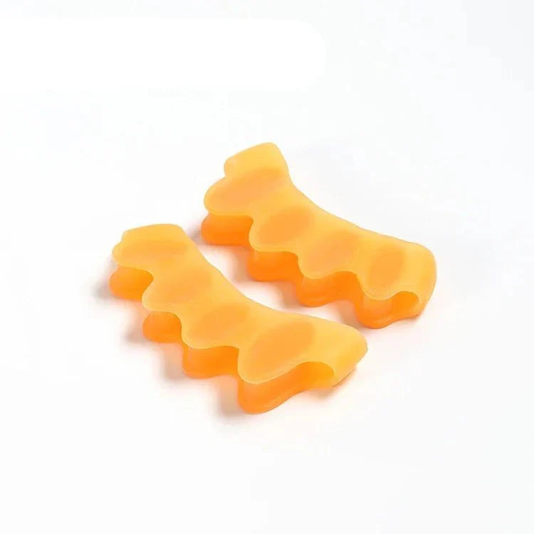 Séparateurs d’orteils en silicone pour soulager l’hallux valgus et les soins quotidiens des pieds