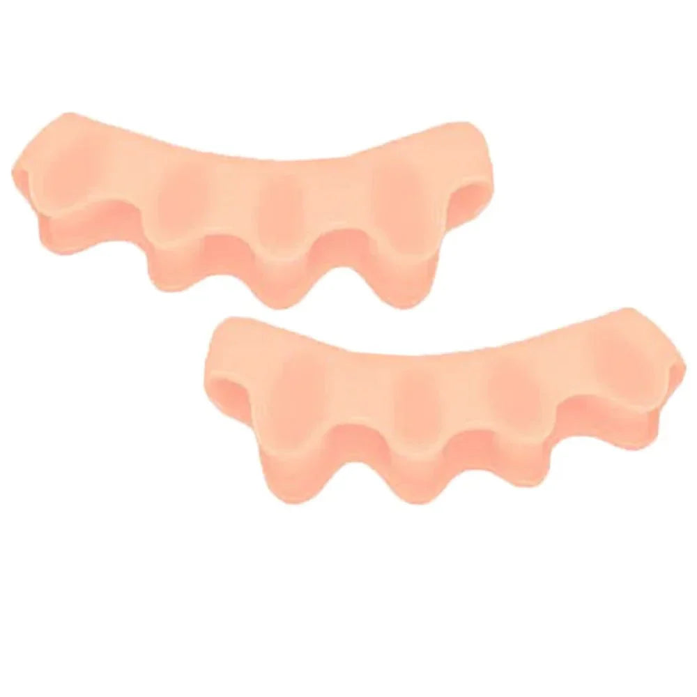 Séparateurs d’orteils en silicone pour soulager l’hallux valgus et les soins quotidiens des pieds