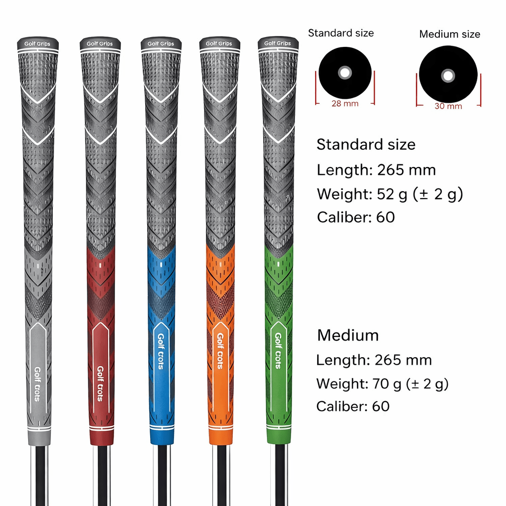 COMFORTFLEX – Poignées de golf offrant un confort et un contrôle accrus