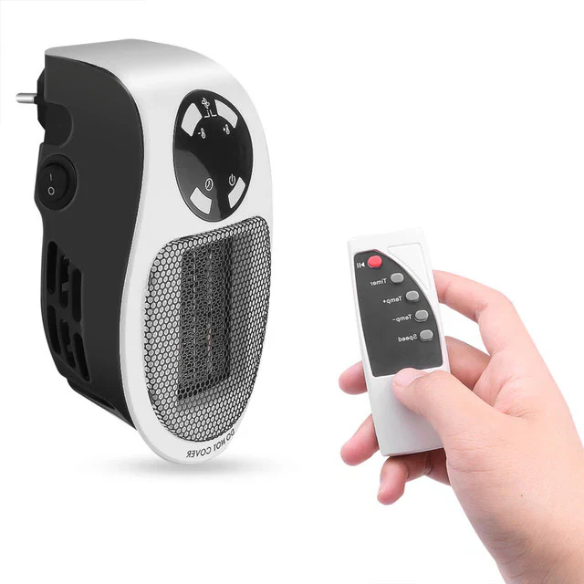 Puissant mini radiateur électrique portable de 500 W pour n’importe quelle pièce