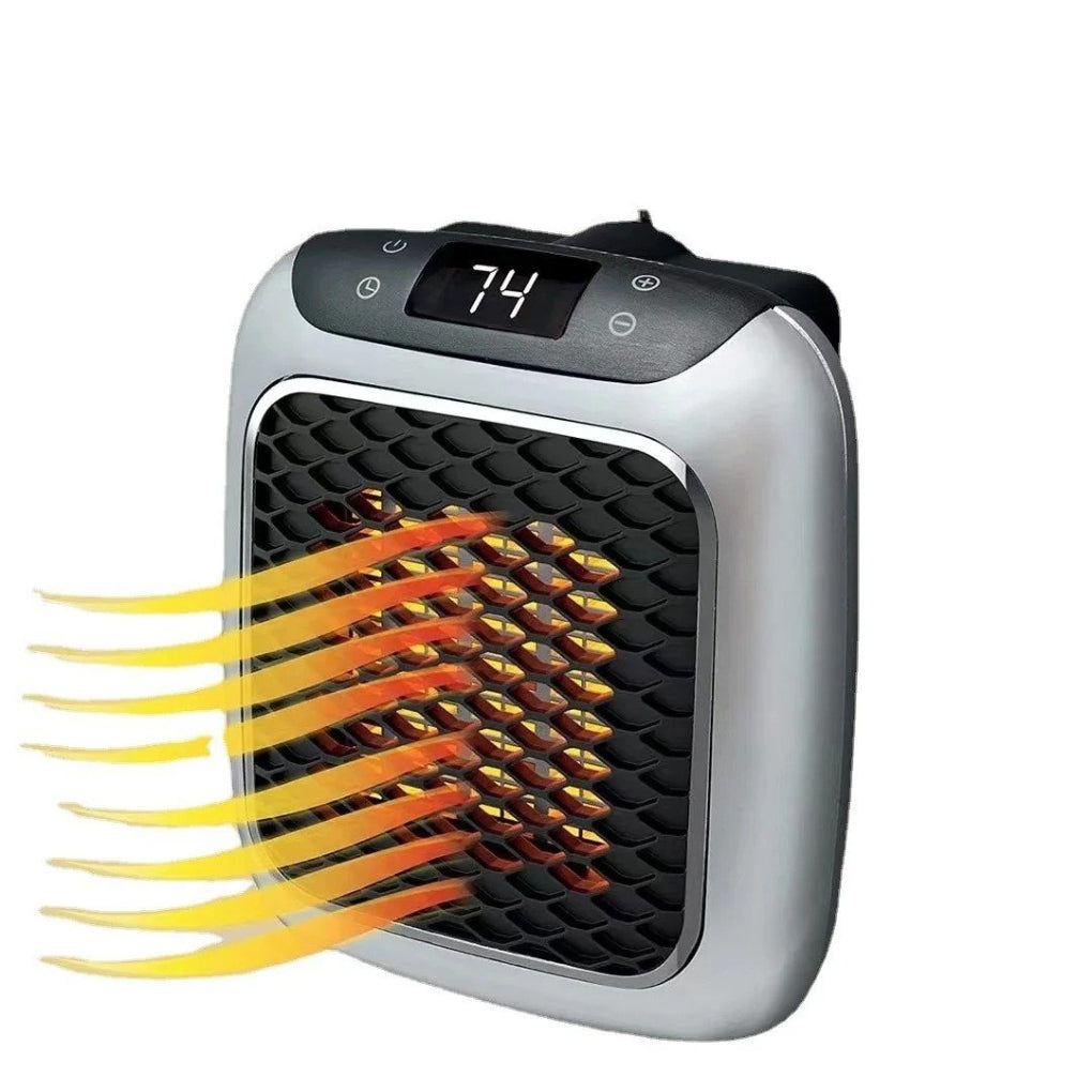 Chauffage électrique portable compact en céramique PTC 400/800 W avec télécommande et protections de sécurité