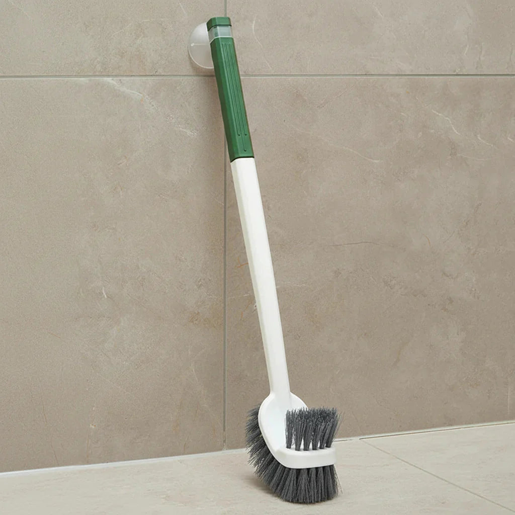 Brosse WC murale à double face pour un nettoyage en profondeur des coins