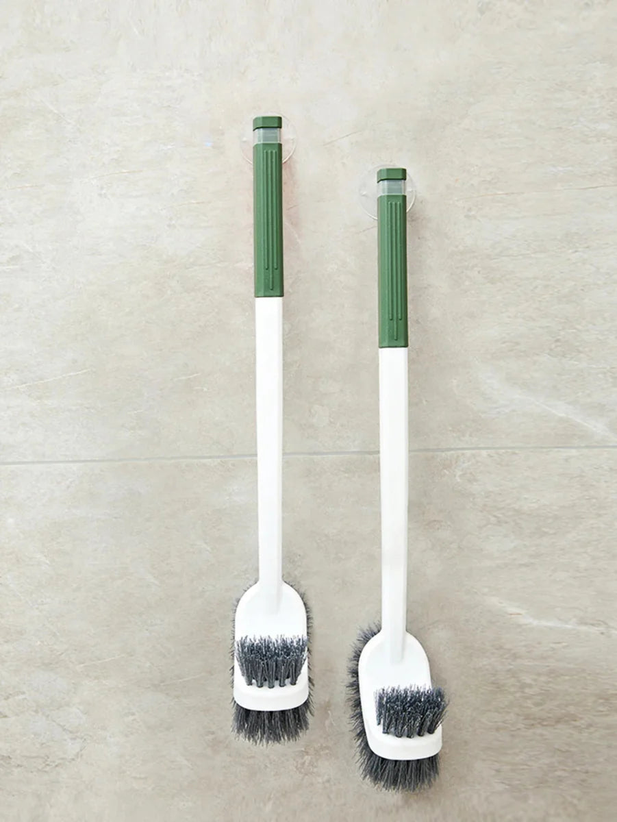 Brosse WC murale à double face pour un nettoyage en profondeur des coins