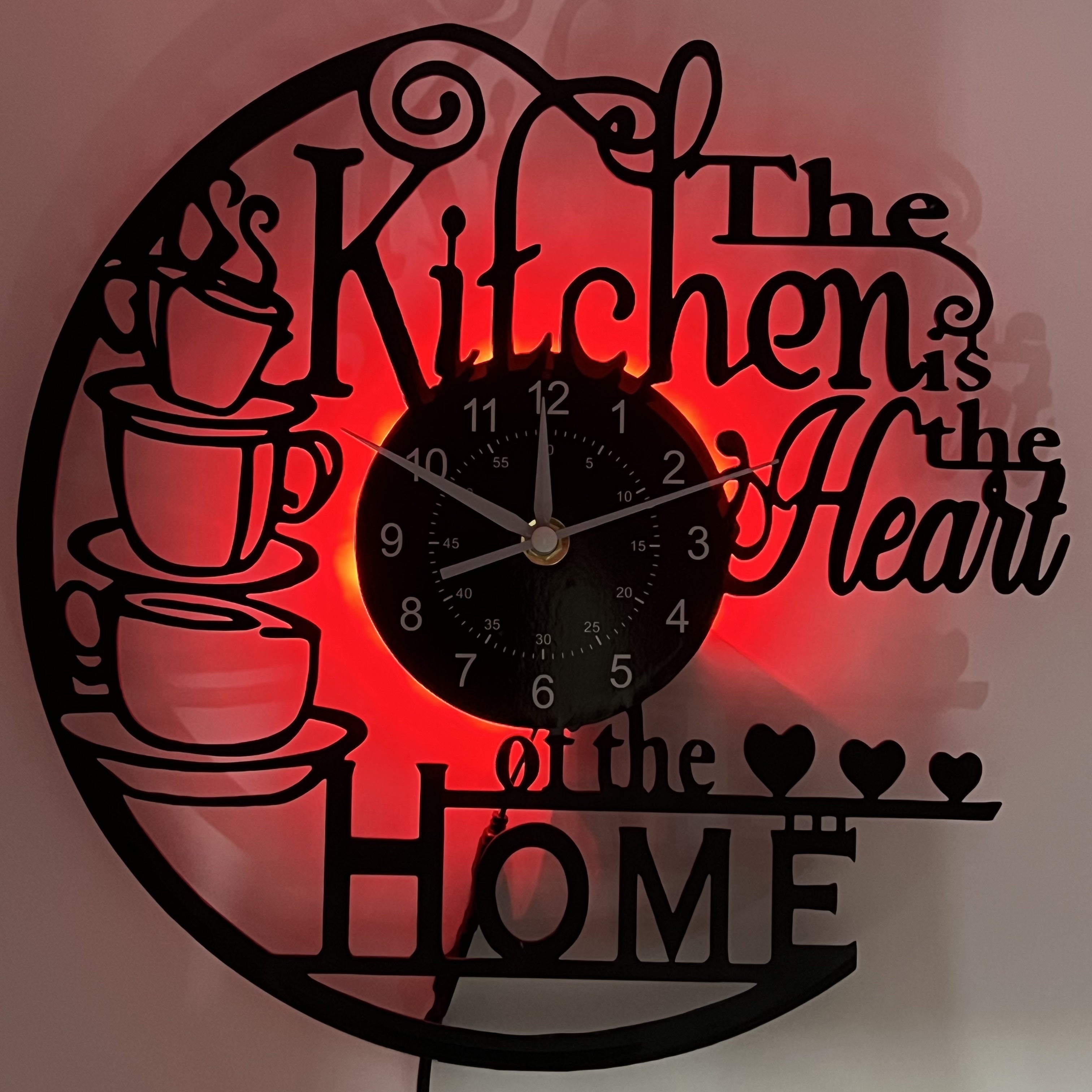 Jolie horloge murale de cuisine – Pour une ambiance cosy