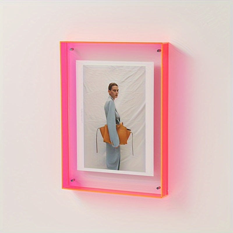 AcryliqueFrame – Cadre photo minimaliste pour œuvres d’art