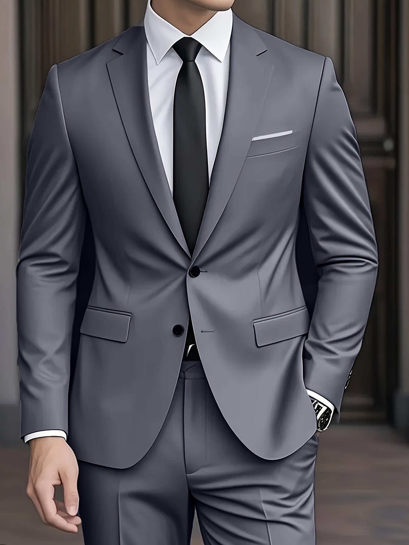 Costume Homme Deux Pièces Classique