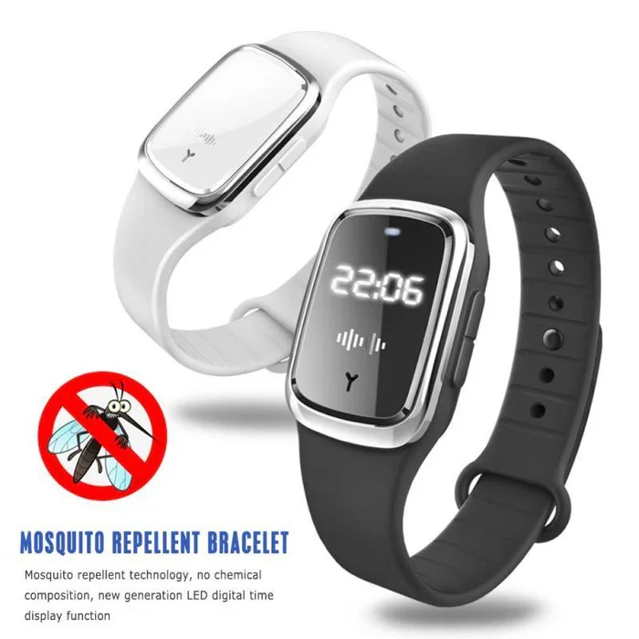 Bracelet répulsif anti-moustiques | Protection portable pour l'extérieur