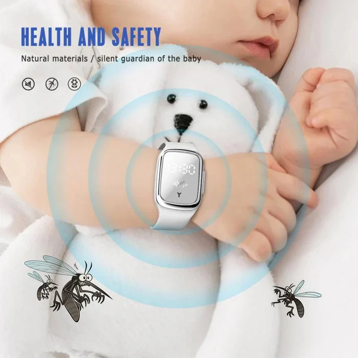 Bracelet répulsif anti-moustiques | Protection portable pour l'extérieur