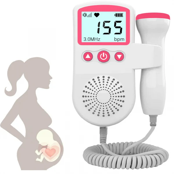 Doppler fœtal pour la surveillance de la fréquence cardiaque avec détecteur acoustique