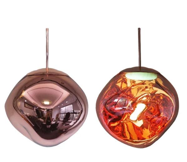 NordicGlow – Lampe à suspension élégante en verre | Plafonnier Scandinave Moderne