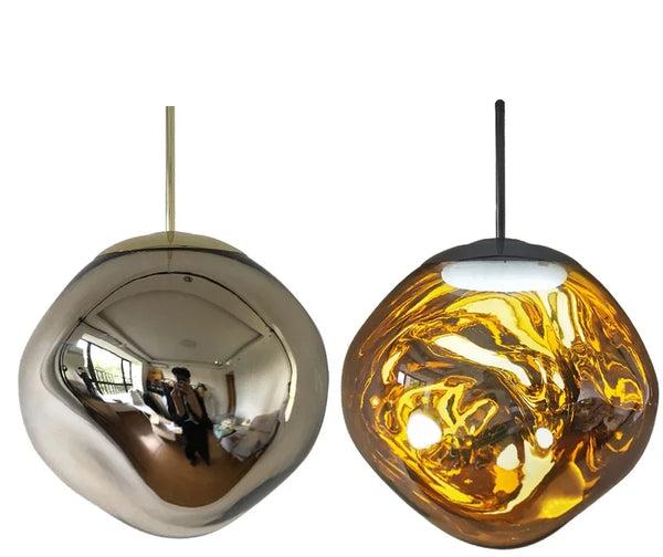 NordicGlow – Lampe à suspension élégante en verre | Plafonnier Scandinave Moderne