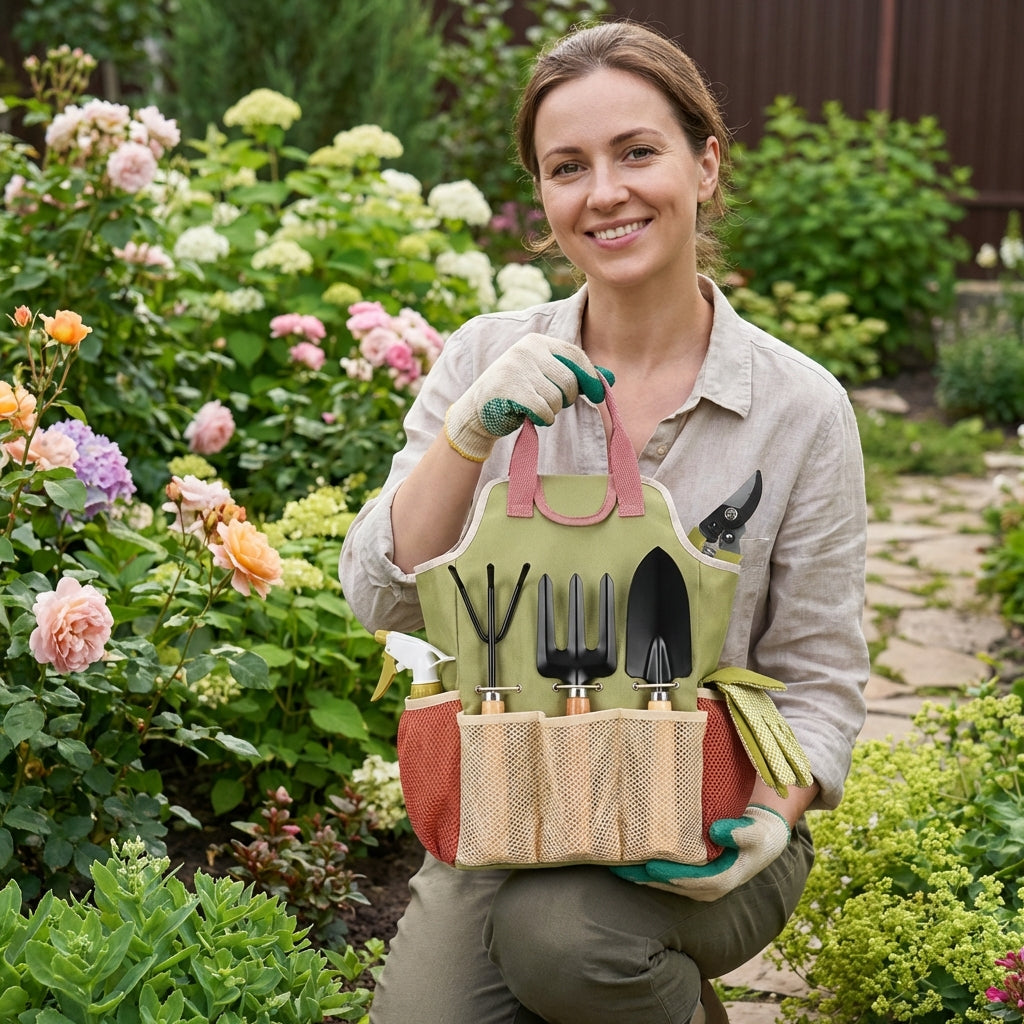 Ensemble d'outils de jardin