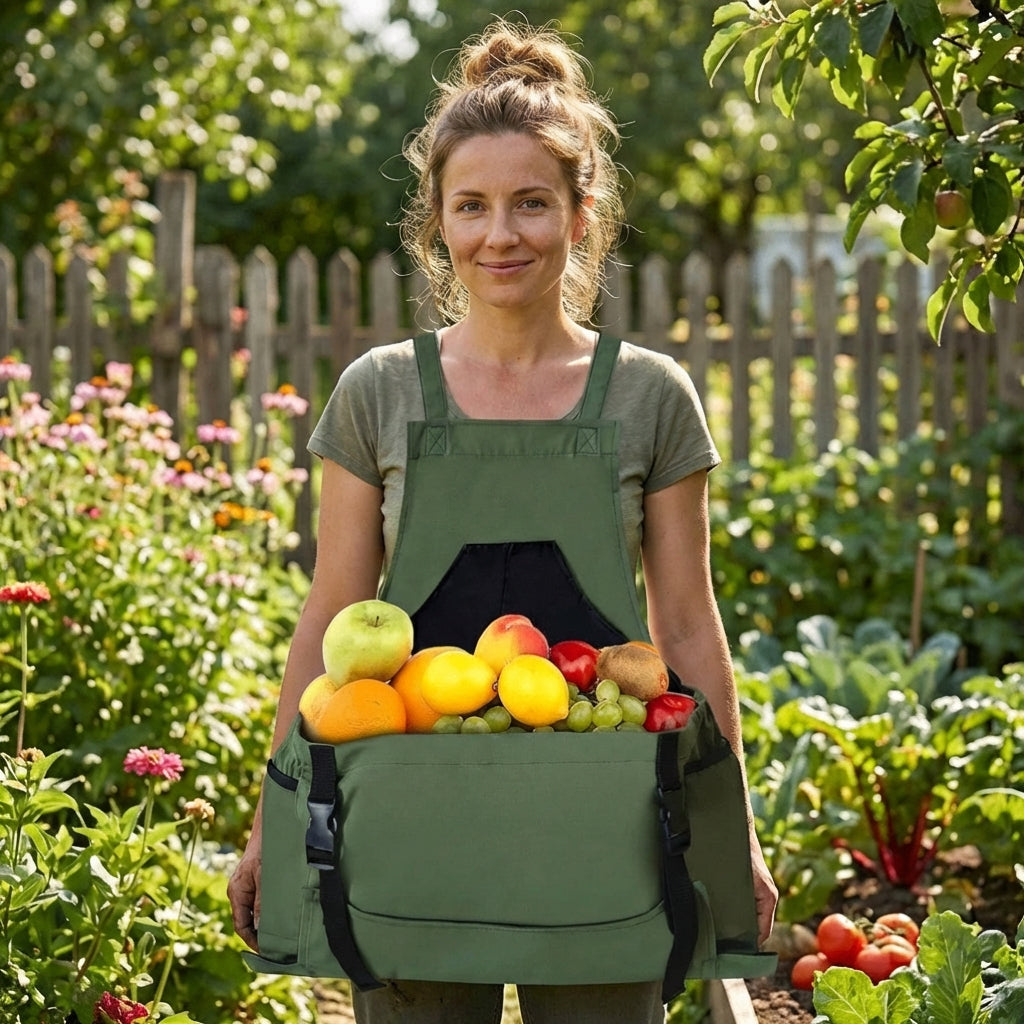 Tablier de jardin avec poches