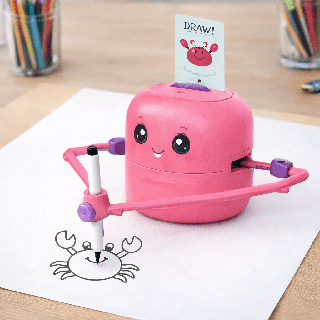 Robot de dessin interactif pour l'apprentissage créatif des enfants