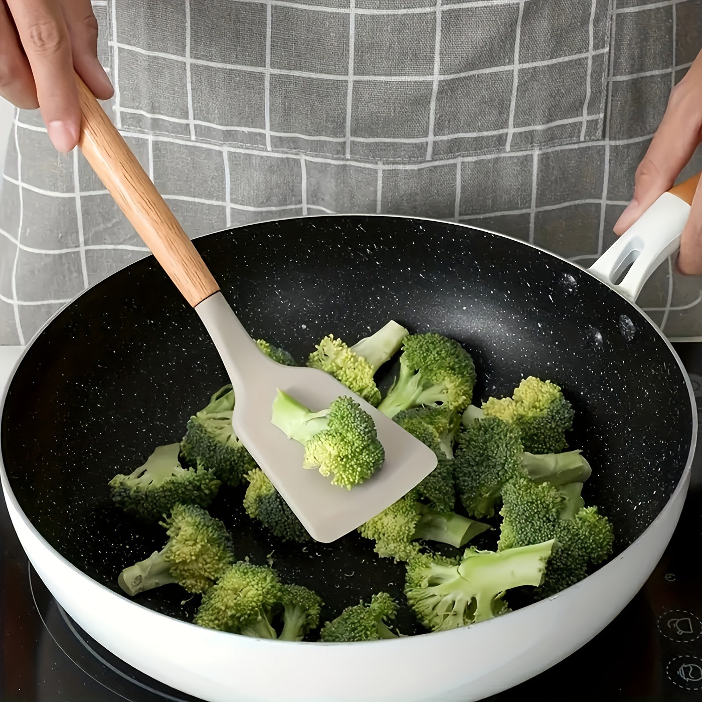 Ensemble d'ustensiles de cuisine en silicone – Résistant à la chaleur et aux rayures