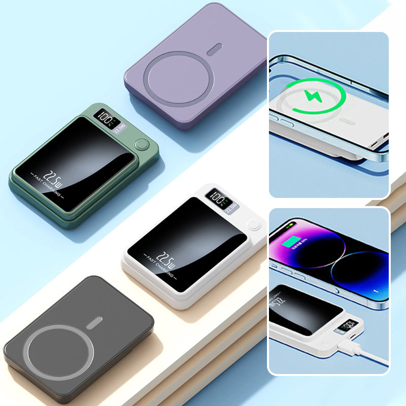 Batterie externe 20000 mAh charge rapide et sans fil C3