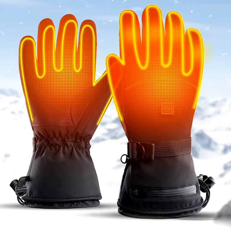 Gants chauffants électriques avec isolation 3M Thinsulate™
