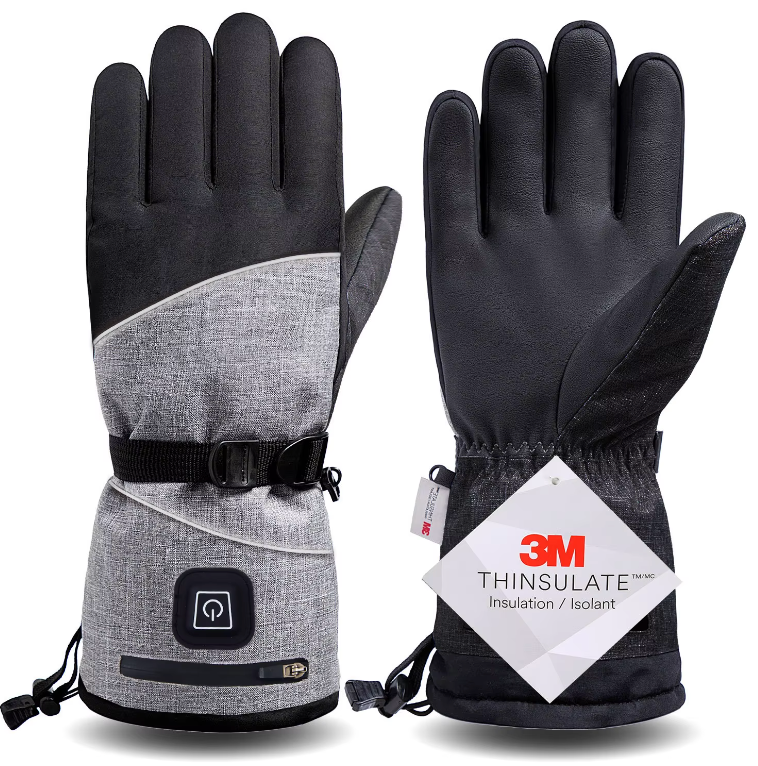 Gants chauffants électriques avec isolation 3M Thinsulate™