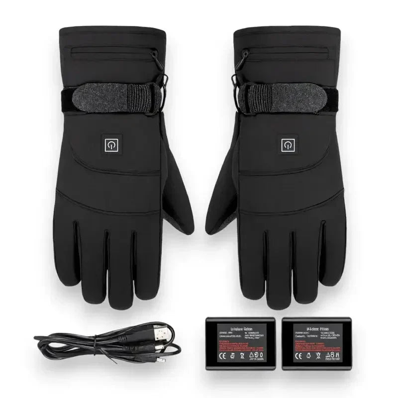 Gants chauffants pour hommes et femmes | Gants chauffants - Gants isolés - Gants tactiles et imperméables