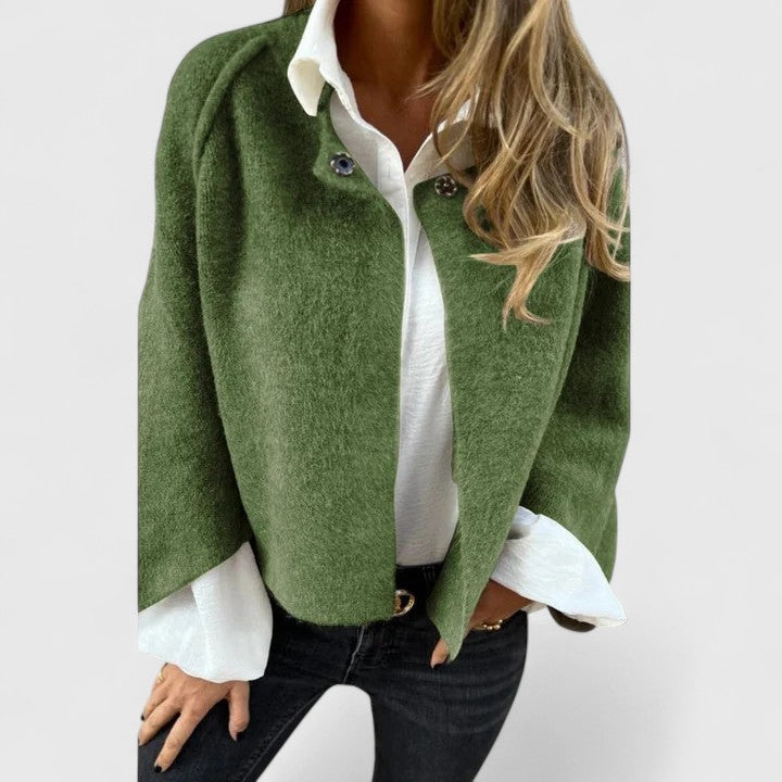 Veste élégante ouverte sur le devant pour femme