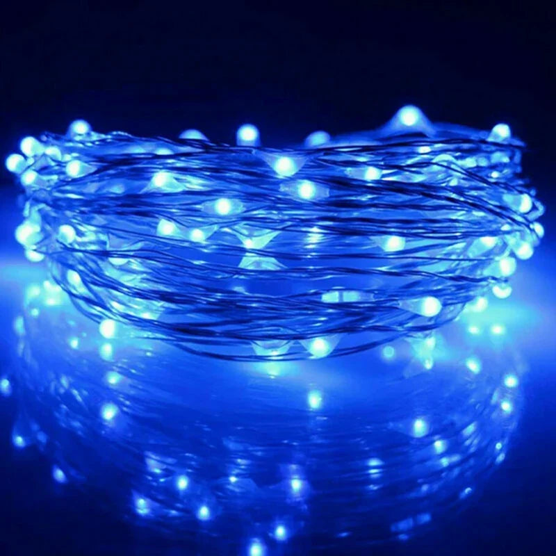 Guirlandes lumineuses pour décorations de Noël intérieures et extérieures