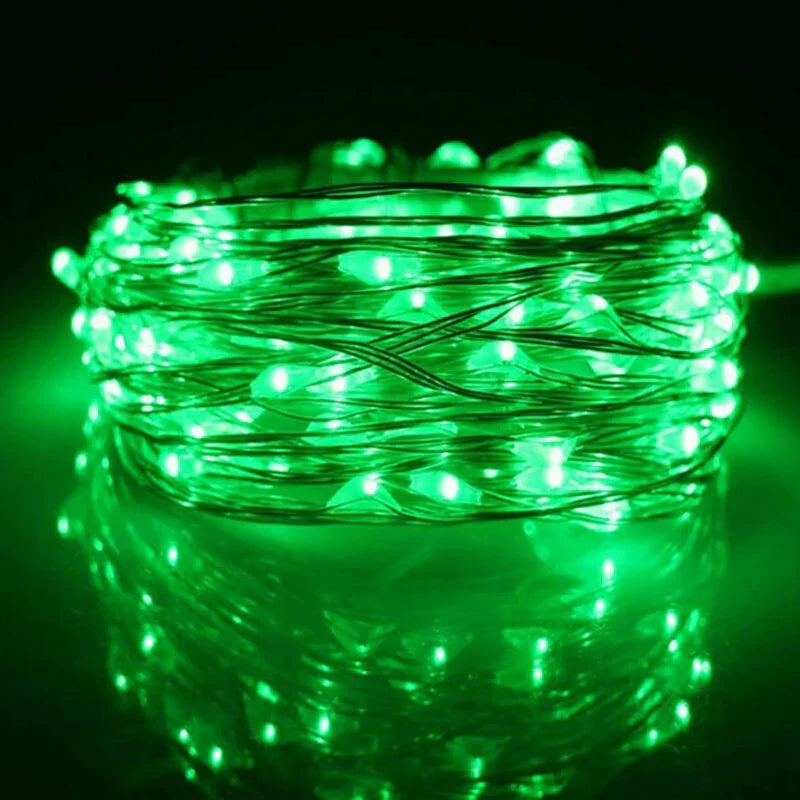 Guirlandes lumineuses pour décorations de Noël intérieures et extérieures