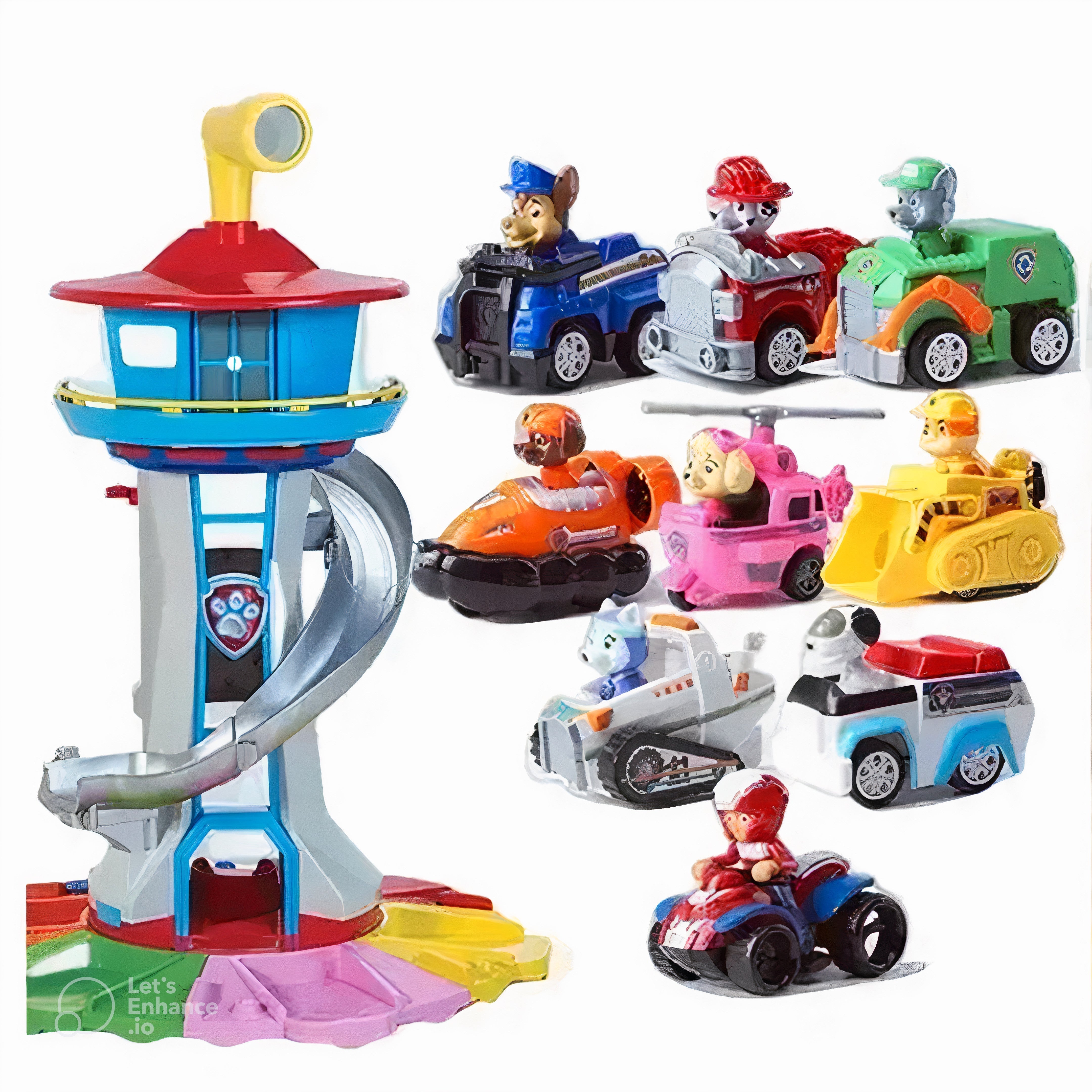 Jouet de Voitures - PawPatrol - Ensemble Amusant et Durable