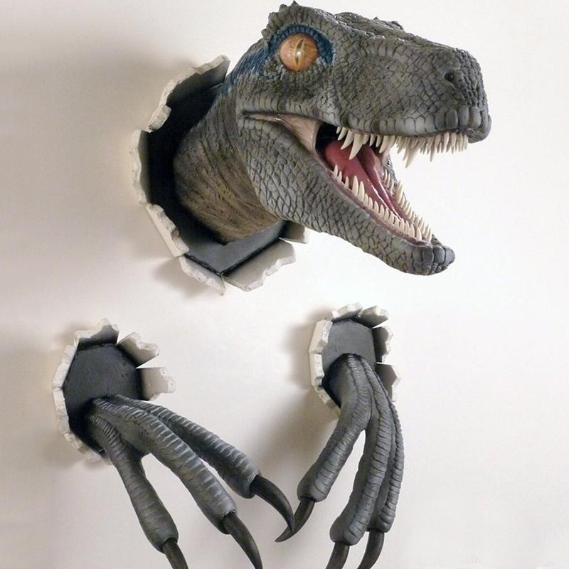 DinoBurst | Décoration murale effet vélociraptor