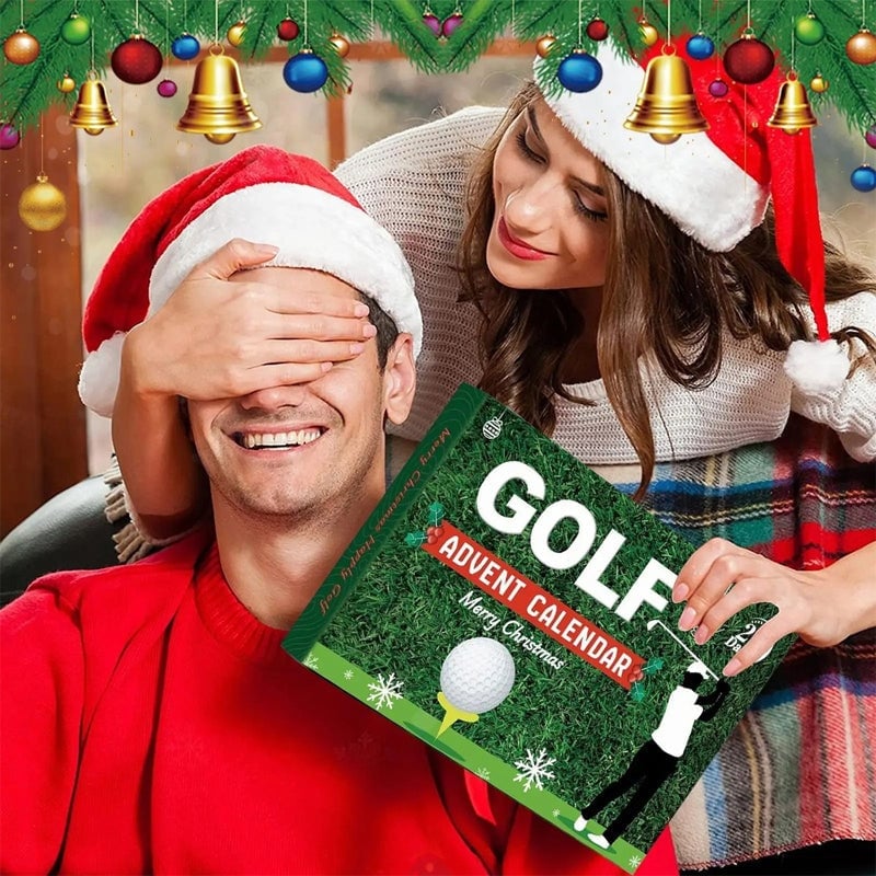 Calendrier de l'Avent Golf - Cadeau de Noël pour les golfeurs