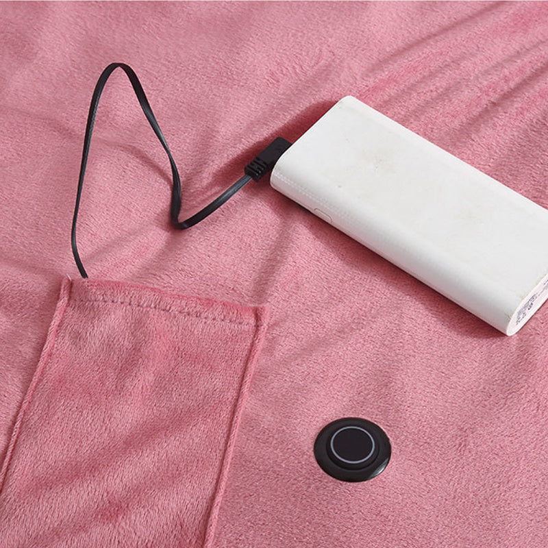 Scanto | CozyCharge – Couverture chauffante USB portable pour une chaleur instantanée n'importe où