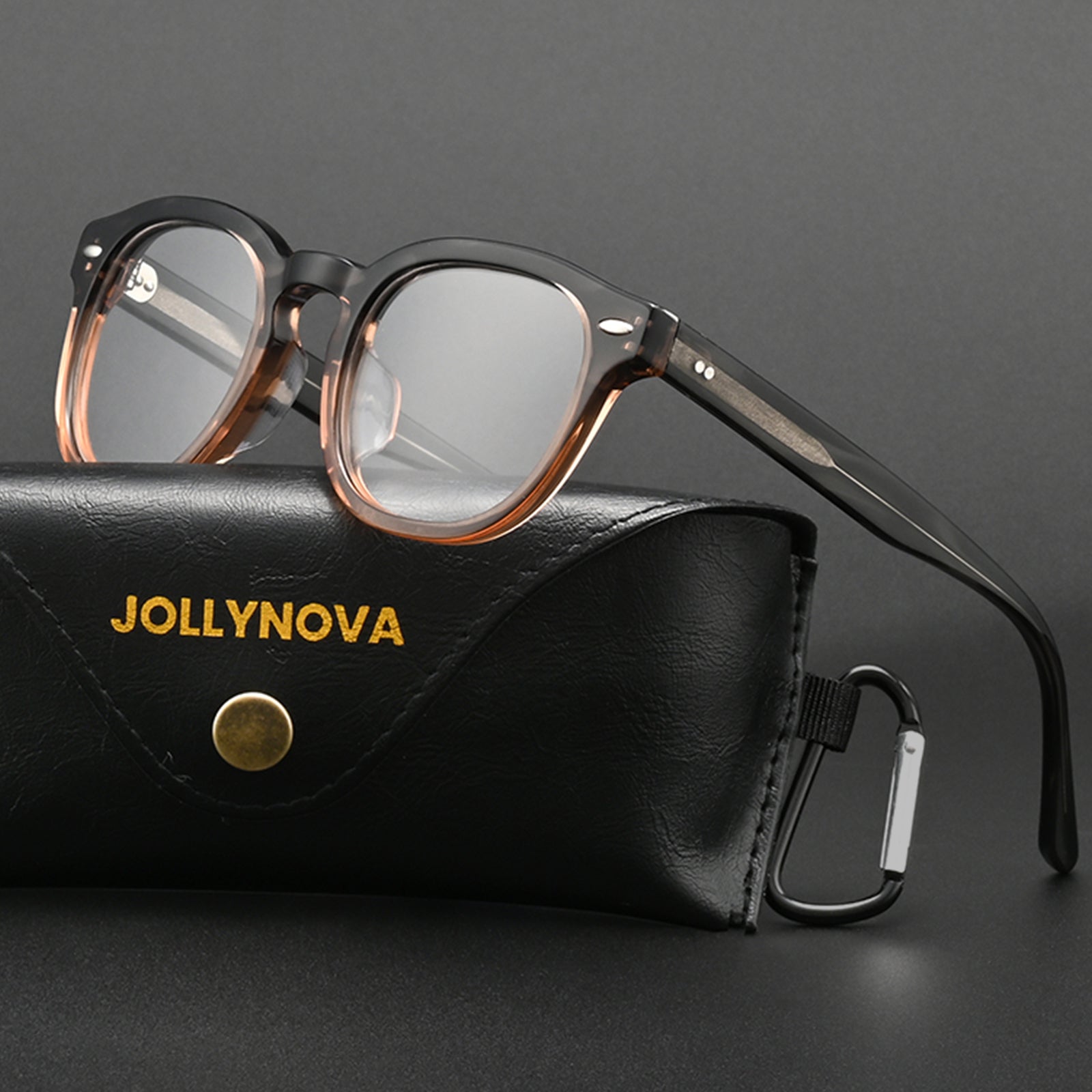 Larew monture de lunettes en acétate vintage