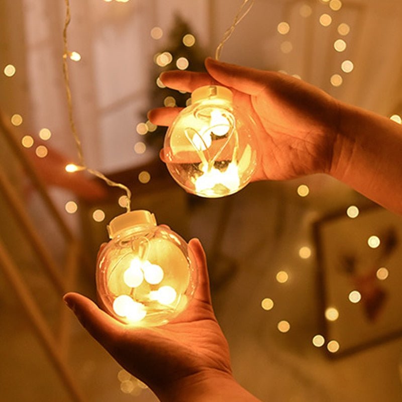 Guirlande lumineuse en forme de cœur