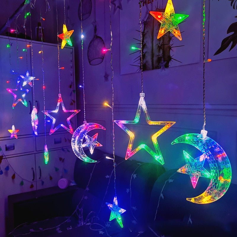 Guirlande lumineuse en forme de cœur