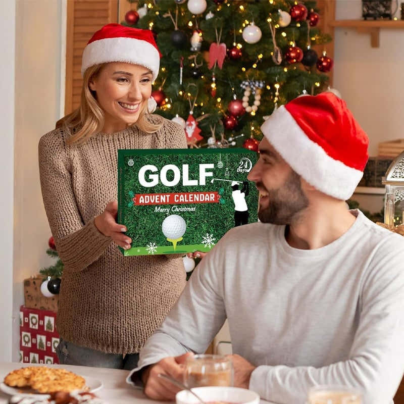 Calendrier de l'Avent Golf - Cadeau de Noël pour les golfeurs