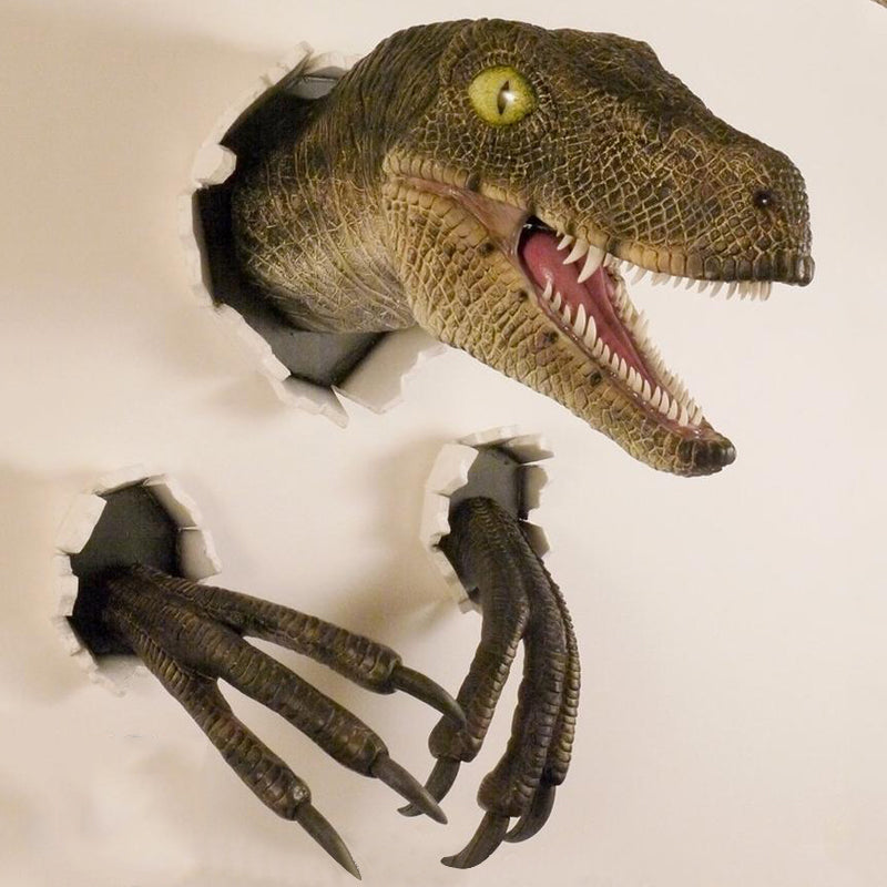 DinoBurst | Décoration murale effet vélociraptor