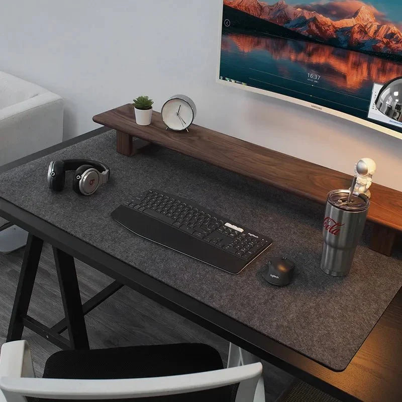 Tapis de Bureau en Feutre de Laine – Confort durable pour bureaux de jeux et de travail