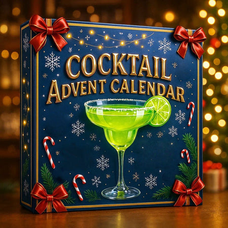Calendrier de l'Avent cocktails, 24 mini-bouteilles à découvrir, 28 × 18 cm