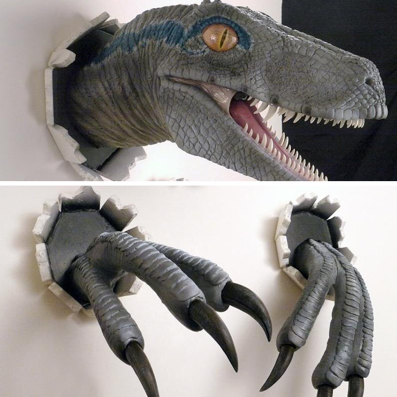 DinoBurst | Décoration murale effet vélociraptor