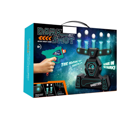 Jeu de tir avec balles flottantes lumineuses