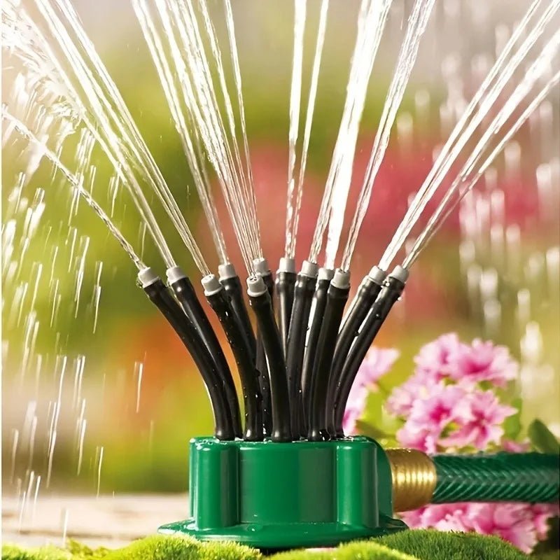Arroseur automatique multi-têtes à 360 degrés pour une irrigation de jardin constante