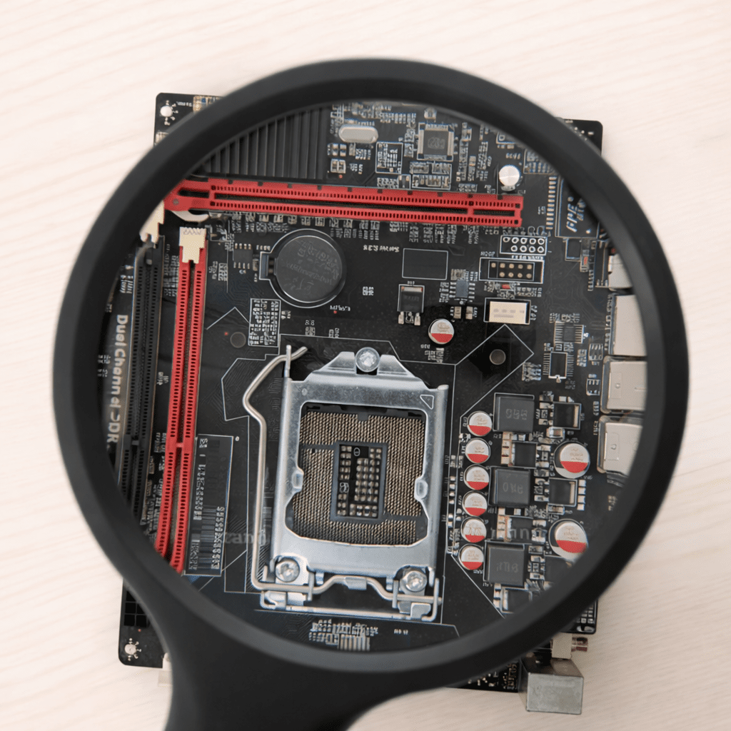 Loupe à main LED 45x pour une vision précise