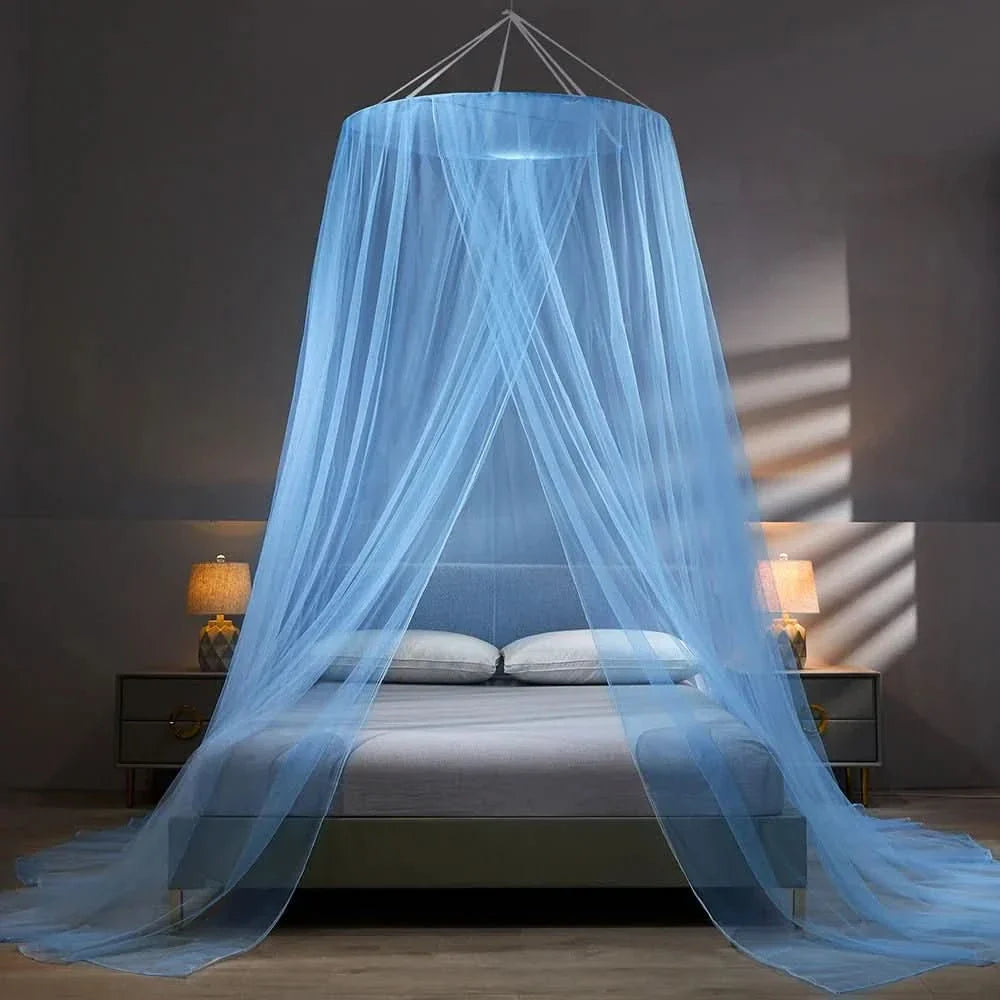 Filet anti-moustiques pliable pour lit et camping