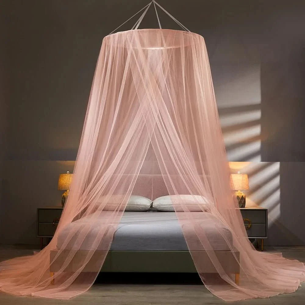 Filet anti-moustiques pliable pour lit et camping
