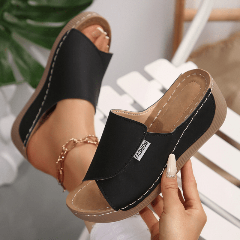 Sandales orthopédiques pour femmes avec sangles ajustables et rembourrage doux
