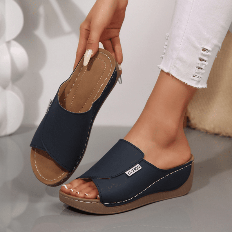Sandales orthopédiques pour femmes avec sangles ajustables et rembourrage doux