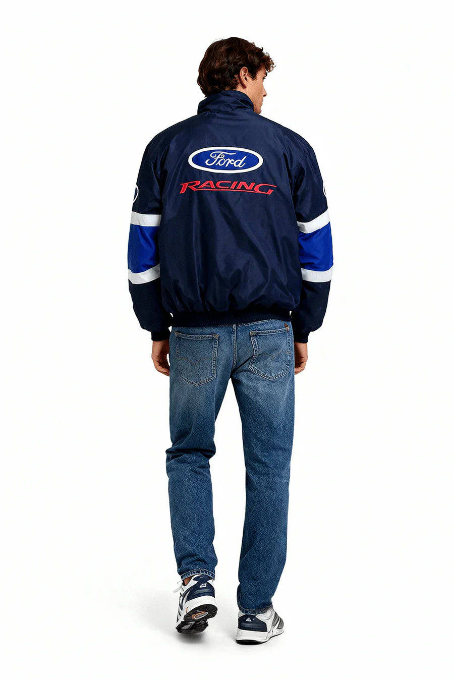 Veste de course Ford Racing Vintage – Unisexe – Rétro
